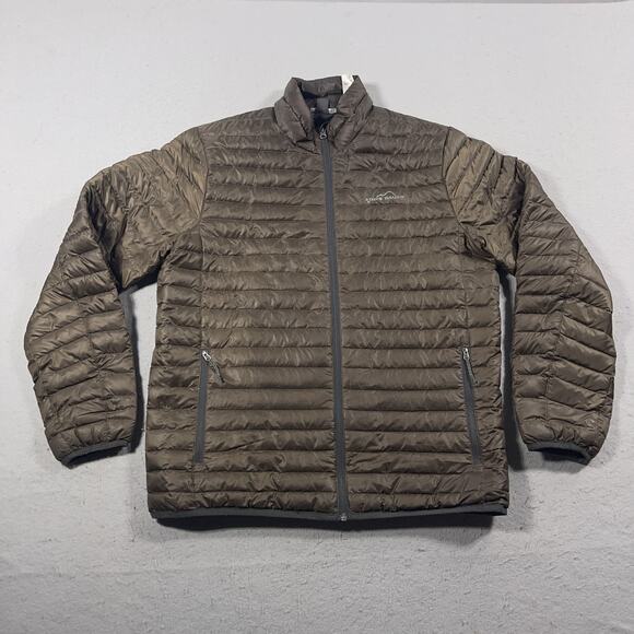 Eddie Bauer‎ Jacket Mens Medium EB650 Down Puffer Packable Lightweight Outdoor - Picture 1 of 8